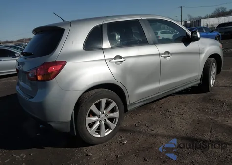 2014 Mitsubishi Outlander Sport Es z USA, uszkodzony, nr VIN 4A4AP3AUXEE003459